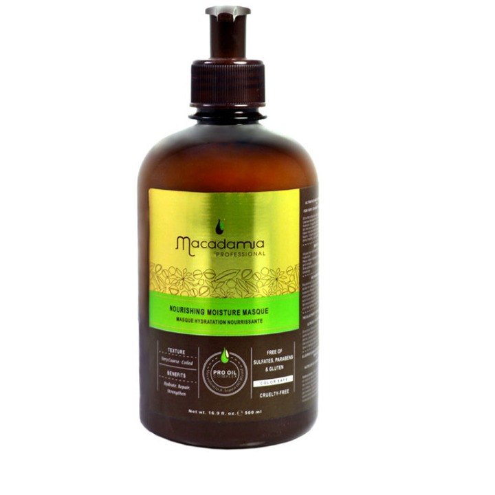 ماسک مو فری سولفات 500 میل برند ماکادمیا مدل nourishing moisture