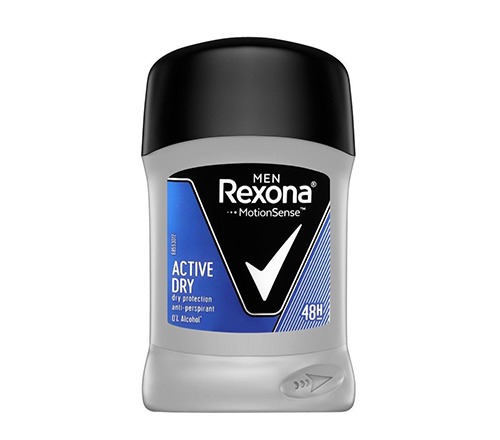 مام صابونی مردانه رکسونا REXONA مدل موشن سنس اکتیو درای MOTION SENSE ACTIVE DRY
