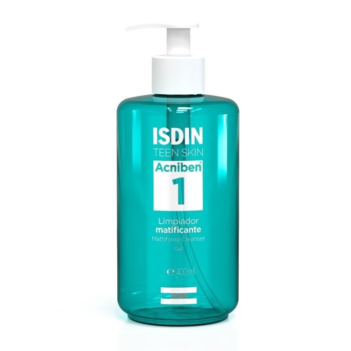 ژل شستشو مات کننده پوست مدل ACNIBEN 1 ایزدین ISDIN