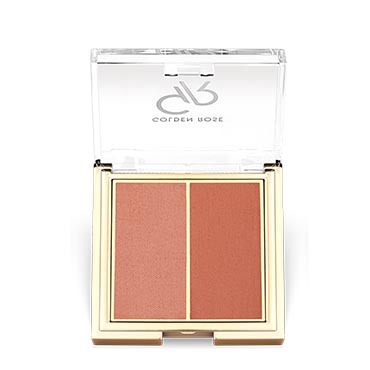 رژگونه دوتایی (peachy coral) گلدن رز کد (02)