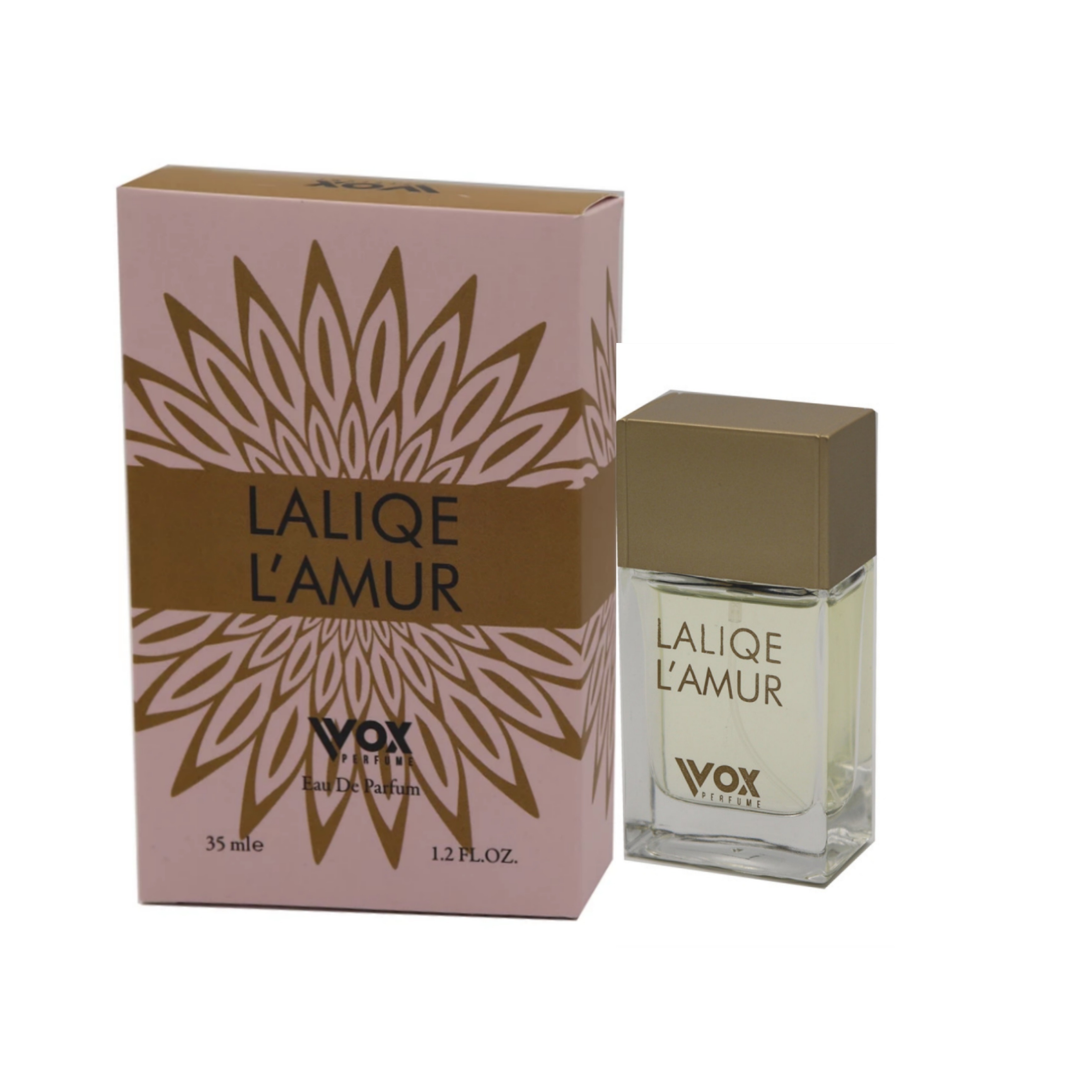 عطر مینی زنانه وکس مدل laliqe lamur حجم 35 میلی‌لیتر