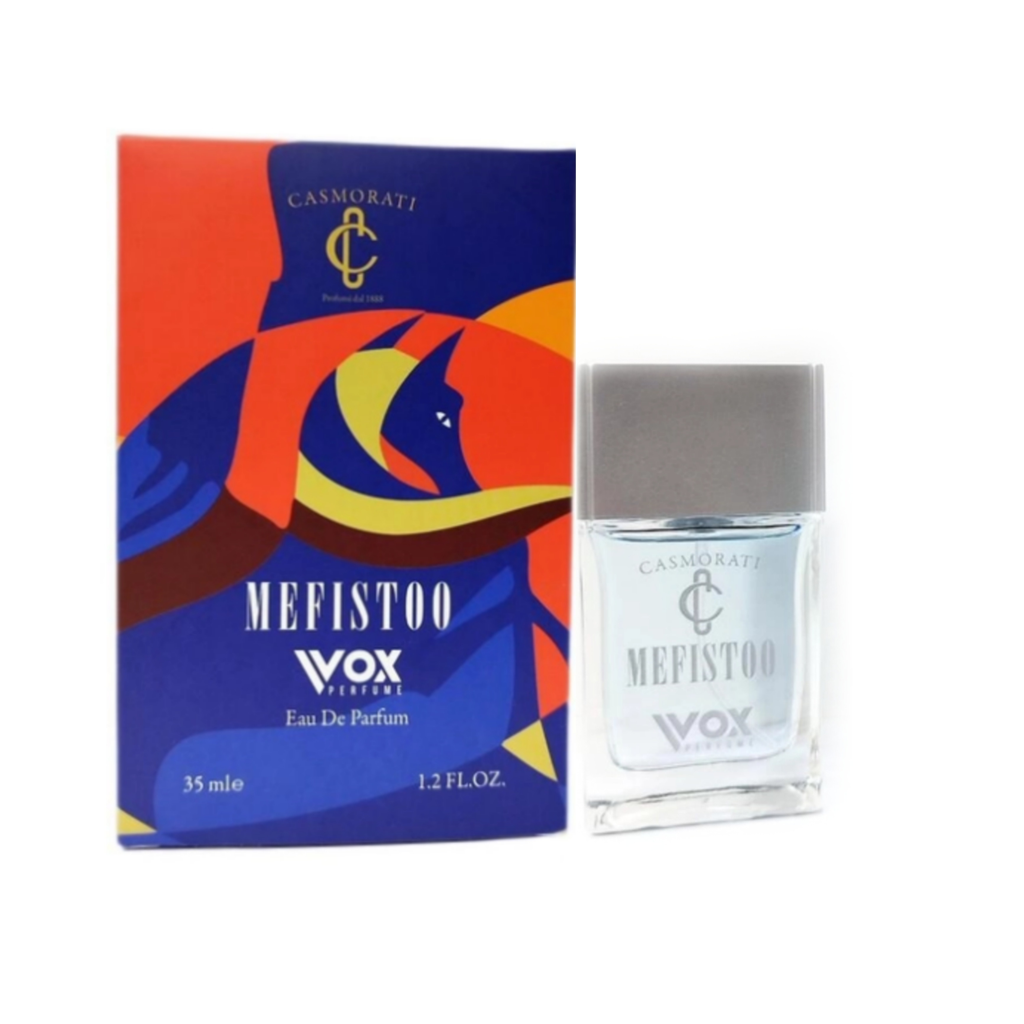 عطر مینی مردانه وکس مدل MEFISTOO حجم 35 میلی لیتر