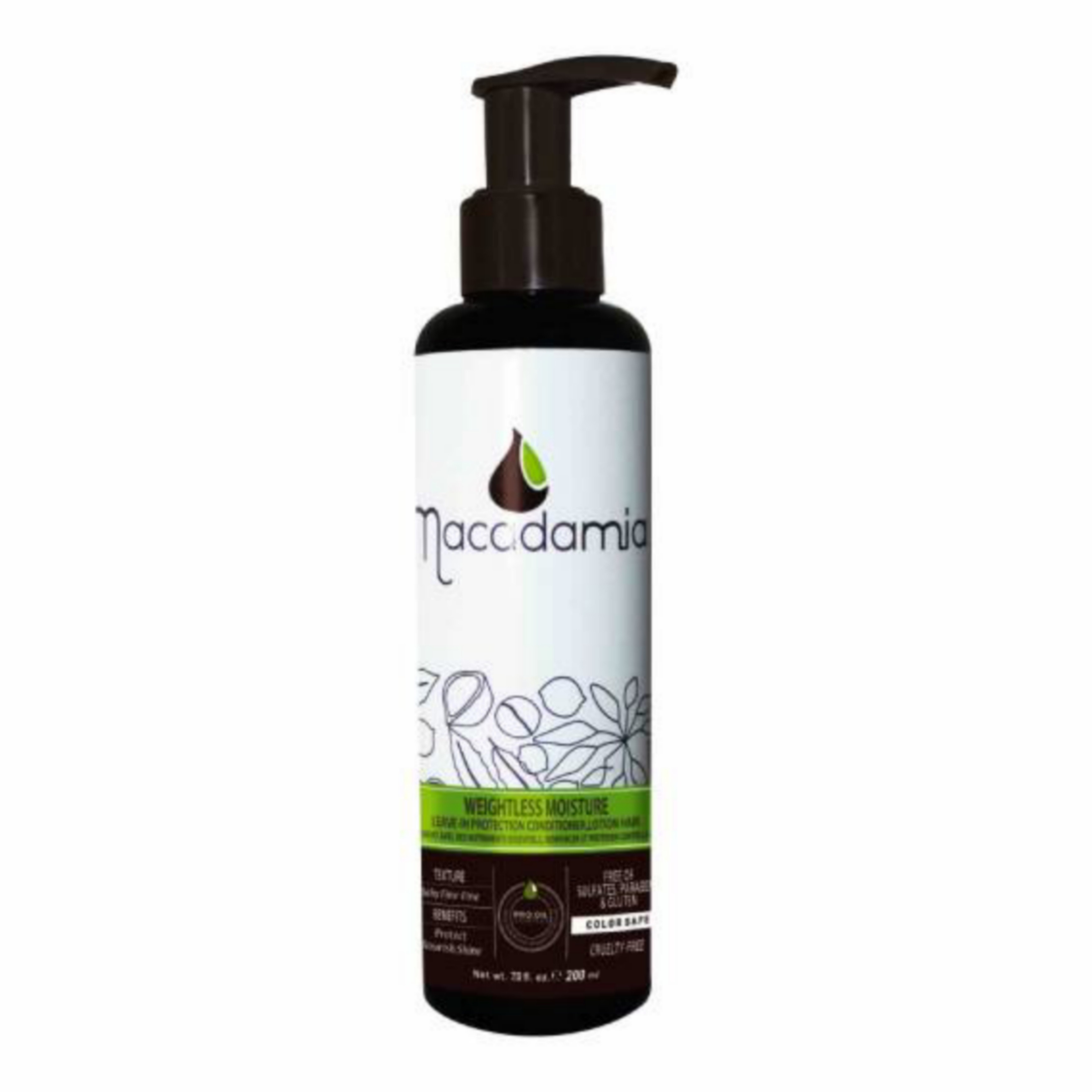 کرم مو تقویت کننده ماکادامیا مدل Weightless Moisture حجم 200 میلی لیتر