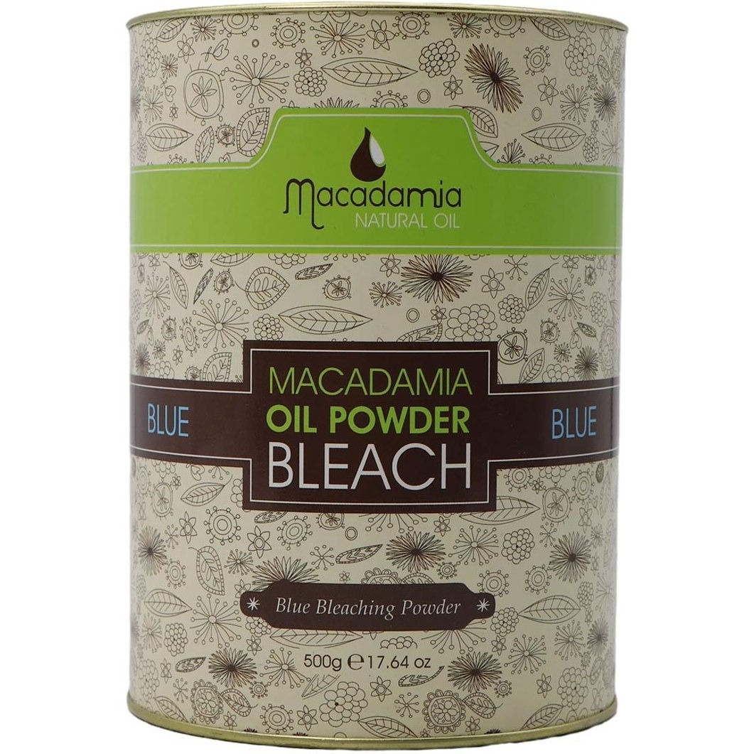 پودر دکلره آبی ماکادمیا Macadamia Oil Bleaching Power Blue حجم 500 گرم