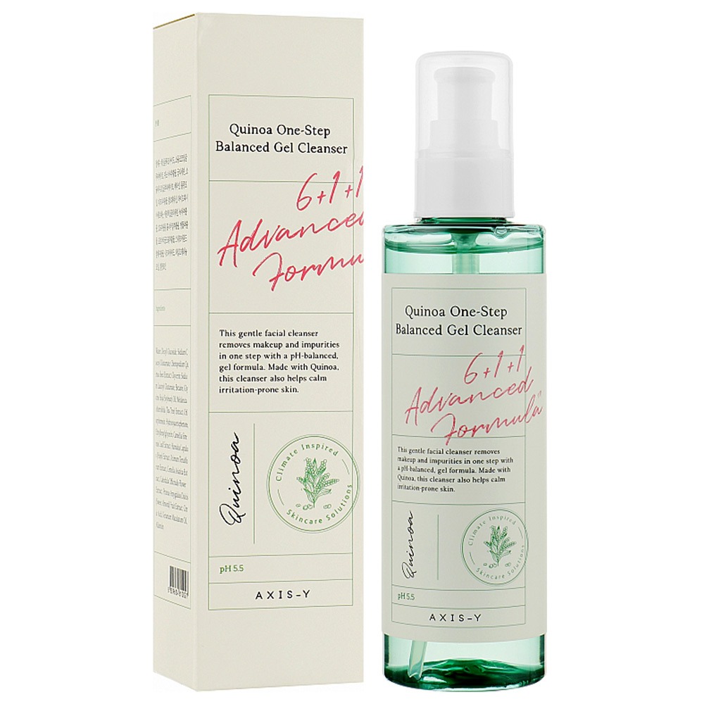 ژل شستشو کینوا AXIS-Y Quinoa One-Step Balanced Gel Cleanser برند اکسیس وای