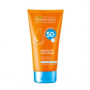 ضد آفتاب مناسب پوست خشک و حساس BIELENDA Protective Face Cream Spf 50 Sun Cream برند بی یلندا