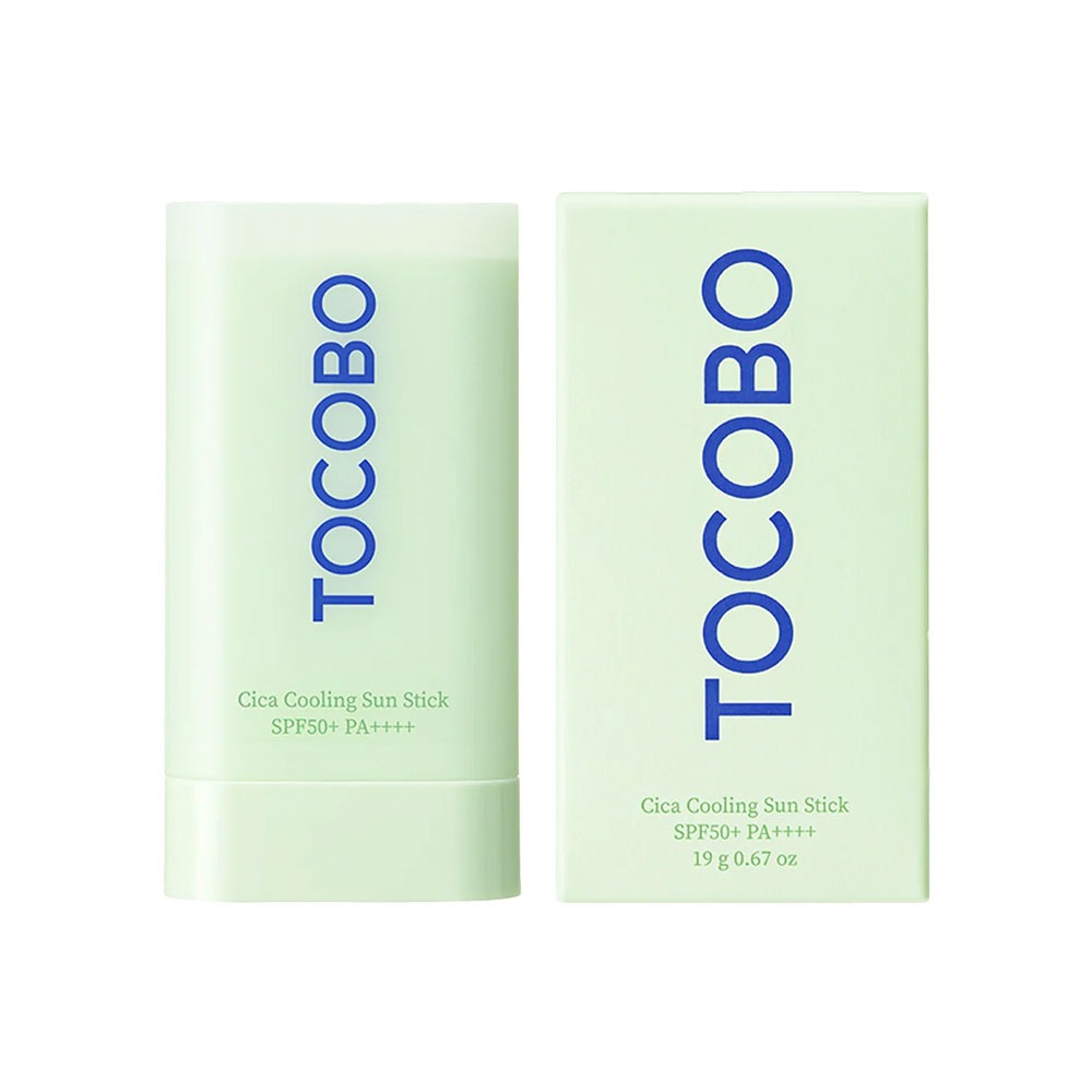 ضد آفتاب استیکی SPF50 خنک کننده مدل Cooling Sun Stick حاوی عصاره نعنا مناسب پوست حساس و آکنه دار برند توکوبو
