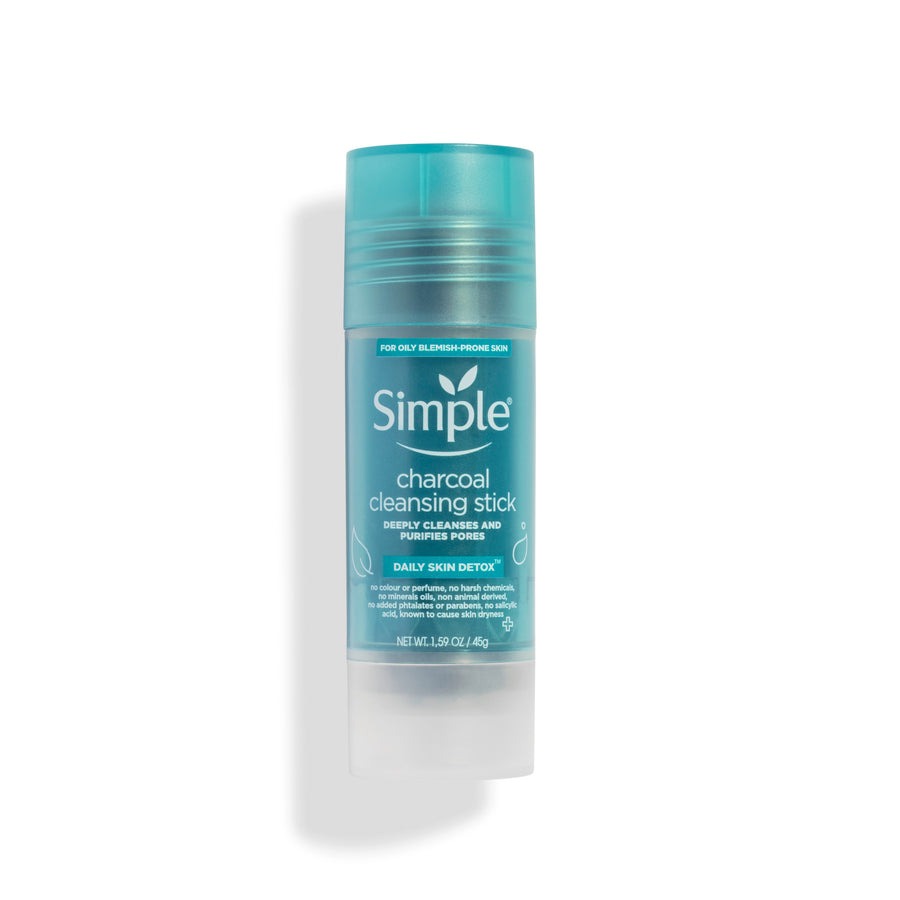 شوینده استیکی زغال بامبو مدل Simple Charcoal Cleansing Stick برند سیمپل