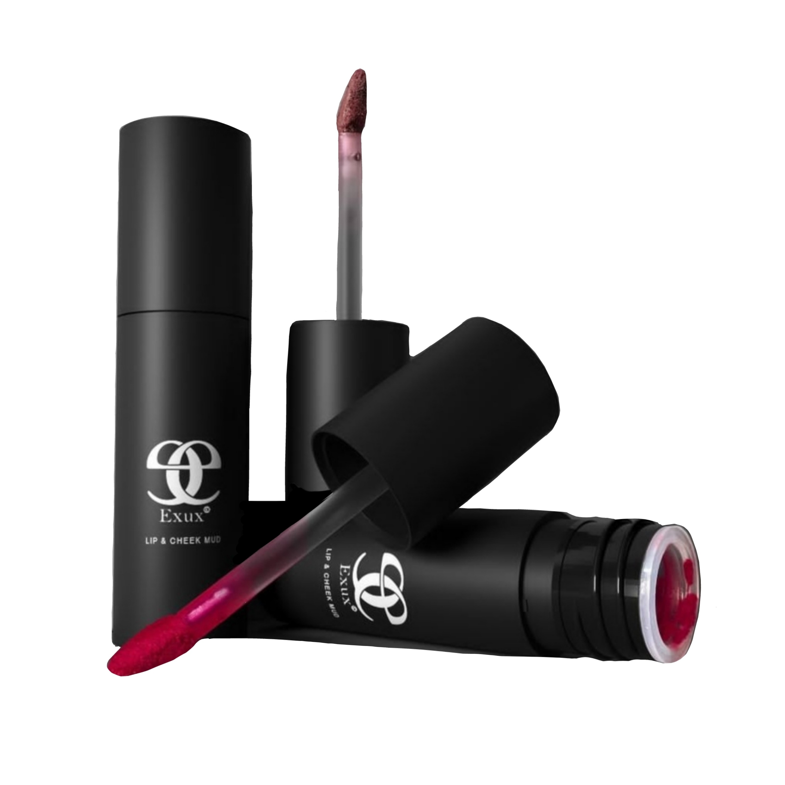 ماد لب کره ای برند اکسوز کد 02 EXUS LIP & CHEEK MUD