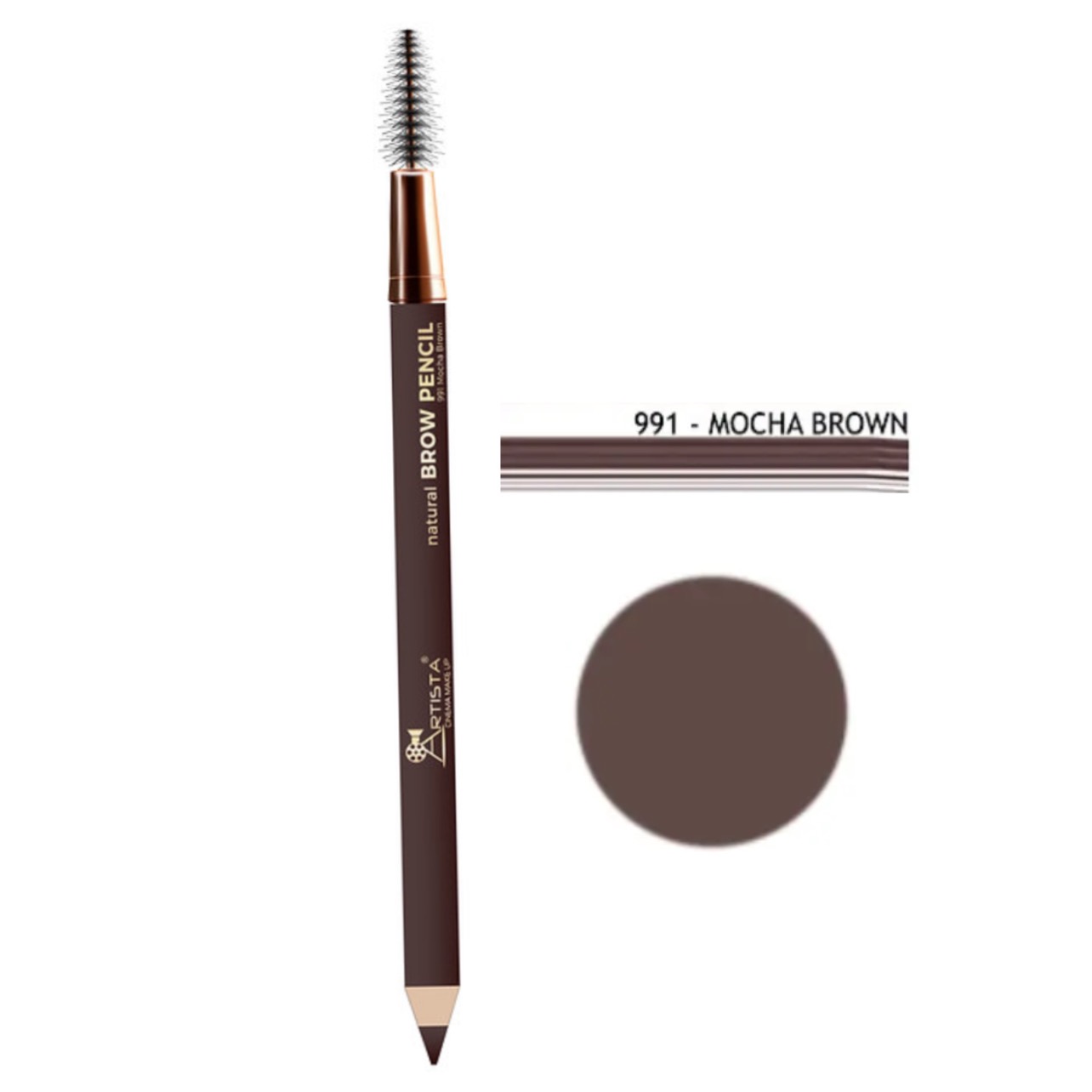 مداد ابرو آرتیستا mocha brown 991
