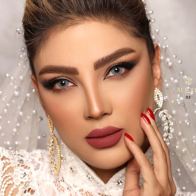 لنز رنگی فصلی آلکسیا ، شماره 03 ALEXIA COLORED CONTACT LENS NUMBER 03