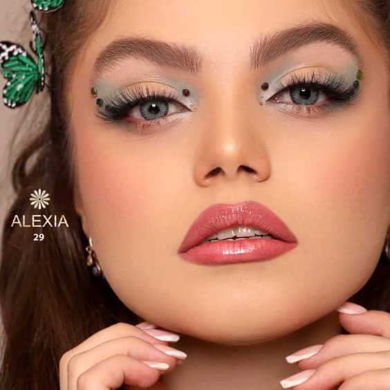 لنز رنگی فصلی آلکسیا ، شماره 29 ALEXIA COLORED CONTACT LENS NUMBER 29