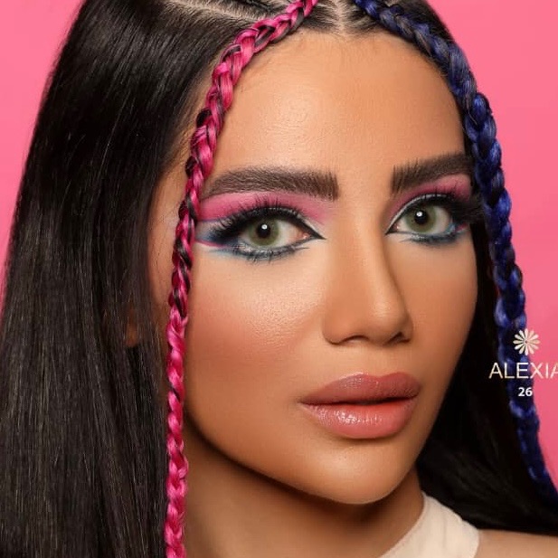 لنز رنگی فصلی آلکسیا ، شماره 26 ALEXIA COLORED CONTACT LENS NUMBER 26
