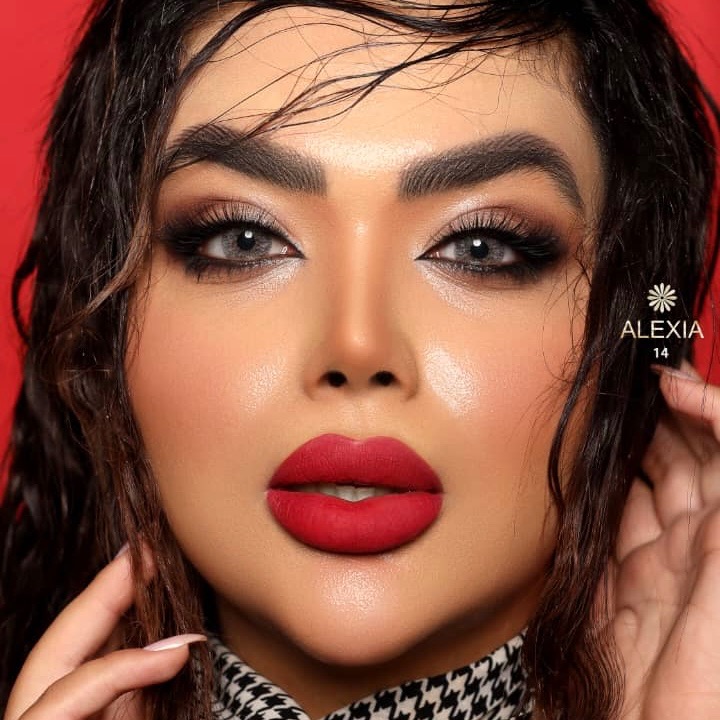 لنز رنگی فصلی آلکسیا ، شماره 14 ALEXIA COLORED CONTACT LENS NUMBER 14