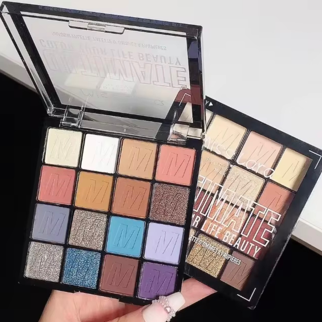 پالت سایه 16 رنگ میس لارا miss lara 01