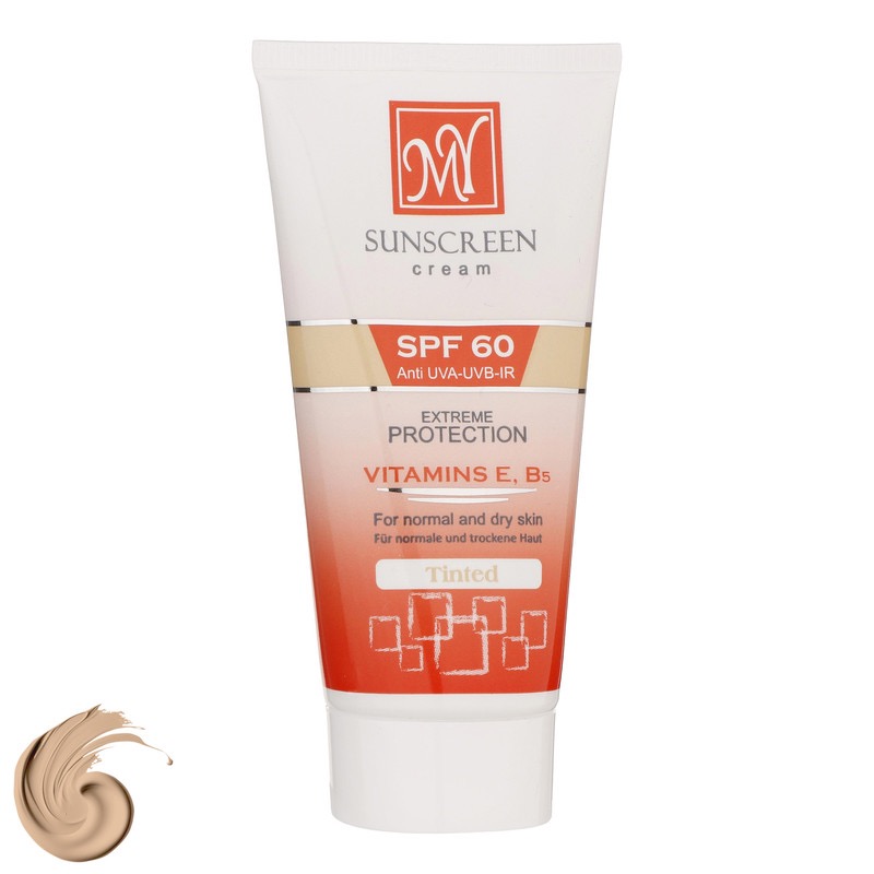 ضد آفتاب رنگی کرم پودری SPF60 مای