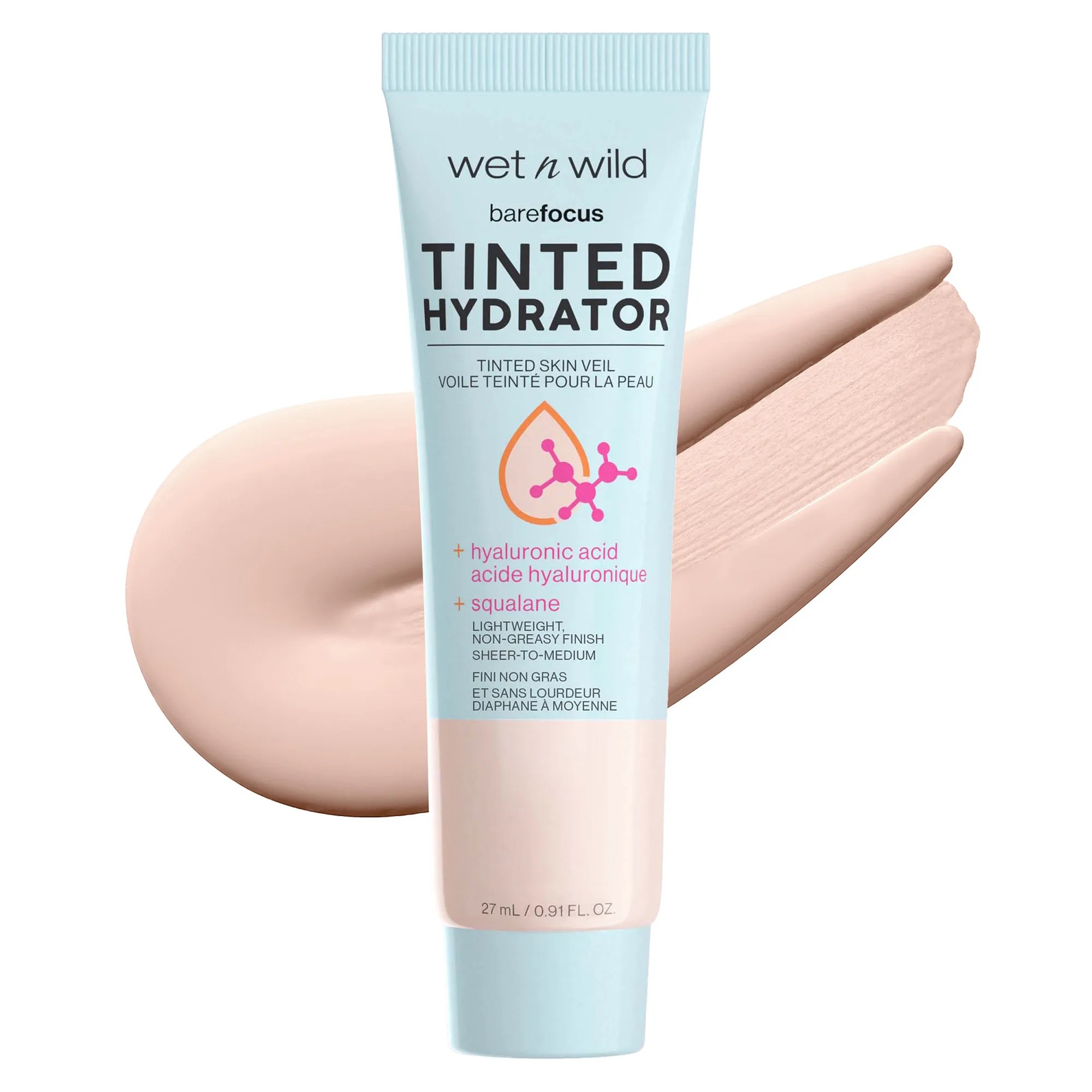 تینت آبرسان و مرطوب کننده صورت رنگی وت اند وایلد Wet n Wild Bare Focus Tinted Hydrator